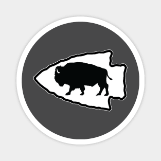 Bison Arrowhead Magnet